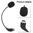E-sports Gaming Headset Microphone, Type-C Elbow, Black - 4