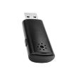 Compact Black USB Laptop Microphone - Mini Interface for Easy Use - 2