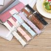 Silk Microfiber Leather Watch Band for Apple Watch 42/41/40/38mm - Pink - 6