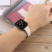 Apple Watch Band 42/41/40/38mm Silk Microfiber Leather - Blue - 7