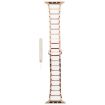 Apple Watch Band 42/41/40/38mm Ceramic Steel Rose Gold White 18mm - 2