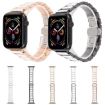 Apple Watch Band 42/41/40/38mm Ceramic Steel Gold White 18mm - 4
