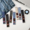 Kalebol 20mm Navy Blue Nylon Loop Fastener Denim Watch Band - 3