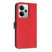 Realme 14 5G/P3 5G Red Leather Phone Case with Hand Strap - 3