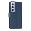 Realme C65 4G Global Dark Blue Leather Phone Case with Hand Strap - 3