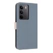 Realme C75 4G Global/P3x Light Blue Leather Phone Case with Hand Strap - 3