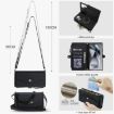 Samsung Galaxy S24 Ultra 5G Wallet Leather Phone Case with Lanyard (Black) - 7