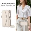 Samsung Galaxy S23 Ultra 5G Wallet Leather Phone Case with Lanyard - White - 6