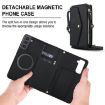 Samsung Galaxy S21 FE 5G Wallet Leather Phone Case with Lanyard (Black) - 2