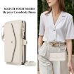 Samsung Galaxy A36 5G Wallet Detachable Leather Case with Lanyard White - 6