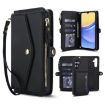Samsung Galaxy A36 5G Wallet Detachable Leather Phone Case Black - 1