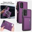 Samsung Galaxy A53 5G Wallet Case, Detachable Leather, Lanyard, Purple - 3