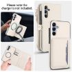 Samsung Galaxy A55 5G Wallet Detachable Leather Case with Lanyard White - 3