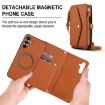Samsung Galaxy A56 5G Wallet Leather Phone Case with Lanyard - Brown - 2