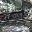 6pcs Gold Foil Carbon Fiber Engine Vents Stickers for Corvette C8 2020+ - 3