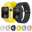 Apple Watch Series 10 42mm Grey Ocean Silicone Band & Case - 2