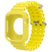 Apple Watch 44mm/45mm Yellow Ocean Silicone Band & Case - 1