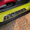 Gold Foil Carbon Fiber Car Stickers for Chevrolet Corvette C8 2020+ - 4