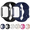 Apple Watch Series 10 42mm Silicone Band & Case - Starlight - 2