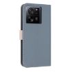 Xiaomi 13T/13T Pro Light Blue Metal Bow Leather Case with Hand Strap - 3