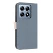 Xiaomi 14T Pro Light Blue Metal Bow Leather Case with Hand Strap - 3