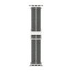 Dual-Color Nylon Watch Band for Apple Watch 46/49/45/44mm - Grey White - 2