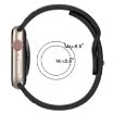 Apple Watch Band 46/49/45/44mm Vertical Grain Reverse Buckle Silicone - 8