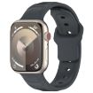 Apple Watch Band 42/41/40/38mm Vertical Grain Silicone - Platinum Gray - 1