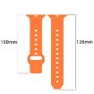 Apple Watch Band 42/41/40/38mm Vertical Grain Silicone Retro Rose - 6