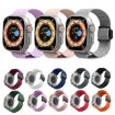 Apple Watch Band 46/49/45/44mm Magnetic Buckle Silicone Red Breathable - 2