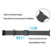 Magnetic Buckle Silicone Band for Apple Watch 46/49/45/44mm - Wine Red - 5