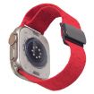 Apple Watch Band 42/41/40/38mm Magnetic Buckle Silicone Red - 1
