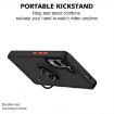 Vivo Y29s 5G Q Shadow 1 Series Black TPU+PC Case with Ring - 4