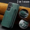 Samsung Galaxy S24 5G DG.MING MagSafe RFID Card Case (Green) - 2