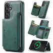 Samsung Galaxy S24+ 5G DG.MING MagSafe RFID Card Case (Green) - 1