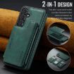 Samsung Galaxy S24+ 5G DG.MING MagSafe RFID Card Case (Green) - 2