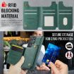 Samsung Galaxy S24 Ultra 5G DG.MING MagSafe RFID Card Case Green - 6