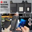 Samsung Galaxy S23 Ultra 5G DG.MING MagSafe RFID Card Phone Case Black - 6