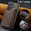 Samsung Galaxy S23 Ultra 5G DG.MING MagSafe RFID Card Case (Coffee) - 2