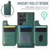 Samsung Galaxy S23 Ultra 5G DG.MING MagSafe RFID Card Case (Green) - 3