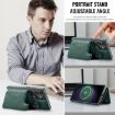 Samsung Galaxy S23 Ultra 5G DG.MING MagSafe RFID Card Case (Green) - 7