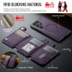 Samsung Galaxy S23 Ultra 5G DG.MING MagSafe RFID Card Case Purple - 5