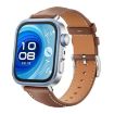 Huawei Watch Fit 4 Pro/3 20mm Leather Band - Black Shark Coffee - 1