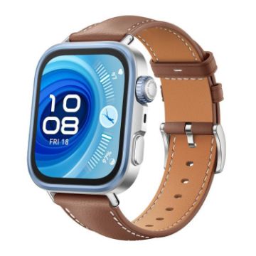 Huawei Watch Fit 4 Pro/3 20mm Leather Band - Black Shark Coffee - 1