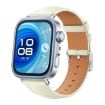 Huawei Watch Fit 4 Pro/3 20mm Leather Band - Creamy White - 1