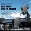 WK WP-U210 K-Captain Grace Wireless Charging Car Phone Holder - Black - 5