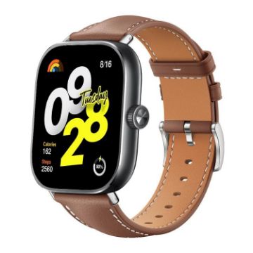 Xiaomi Smart Band 9 Pro/Redmi Watch 5 Leather Band 20mm Coffee - 1