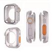 Apple Watch Series 10 42mm Nylon Band & Ultra 49mm Case - Pink - 3