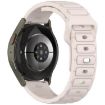 18mm I-Shaped Starlight Solid Color Silicone Watch Band - 2