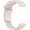 18mm I-Shaped Starlight Solid Color Silicone Watch Band - 4